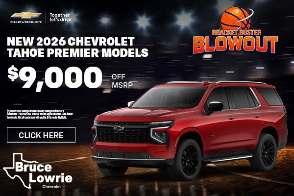 2026 Chevrolet Tahoe Premier Models