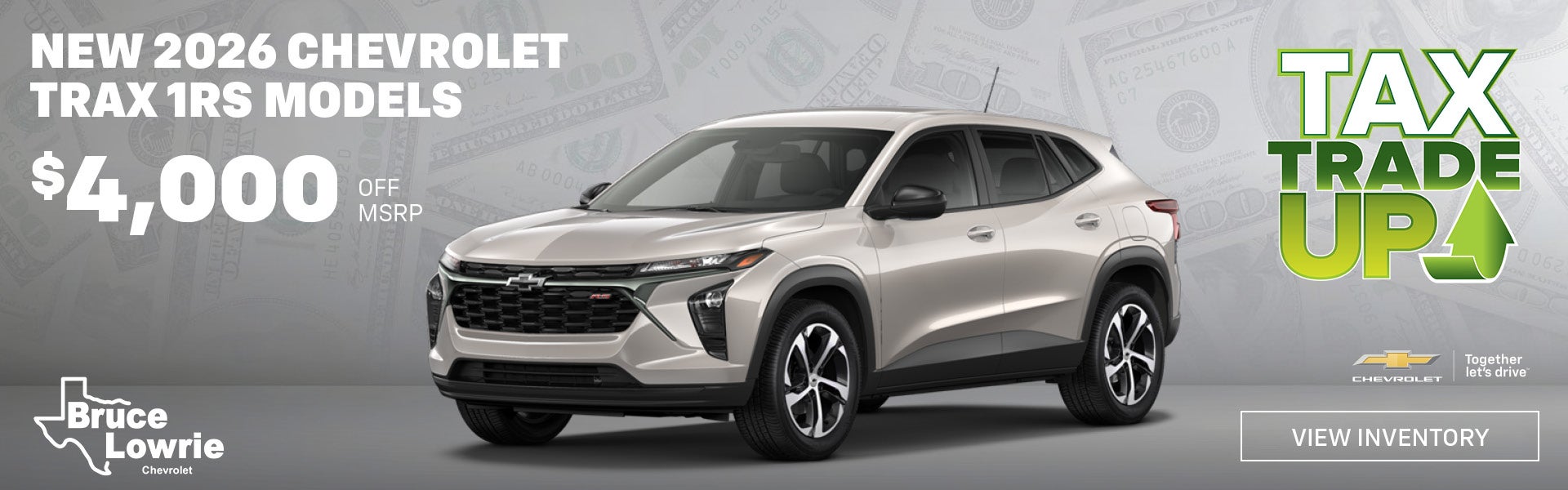 New 2026 Chevrolet Trax 1RS Models in Fort Worth, TX 