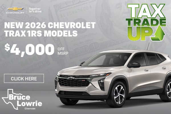 New 2026 Chevrolet Trax 1RS Models in Fort Worth, TX 
