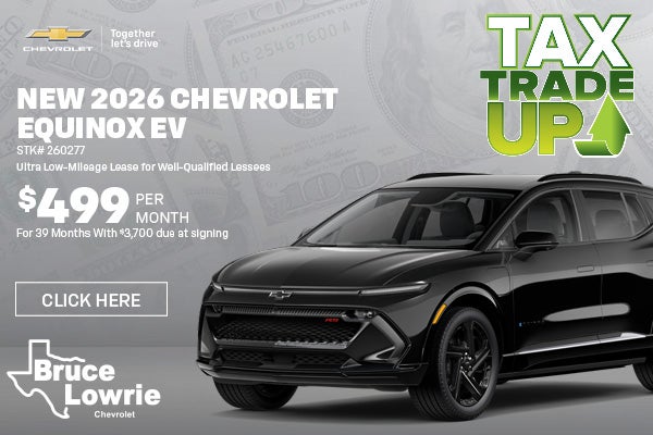New 2026 Chevrolet Equinox EV in Fort Worth, TX