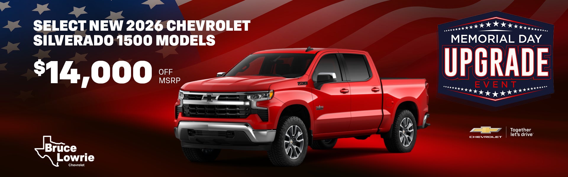 NEW 2026 CHEVROLET SILVERADO 1500 MODELS
