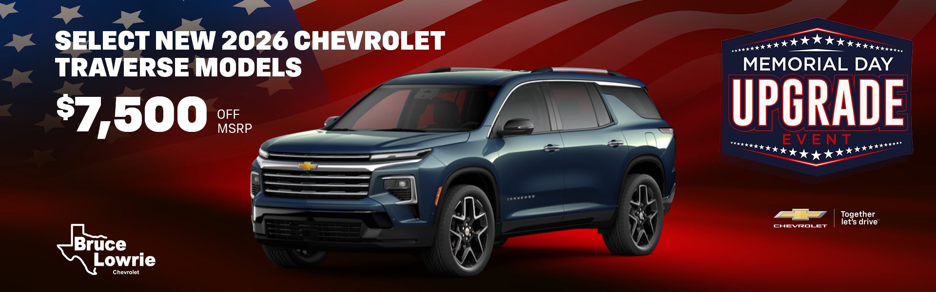NEW 2026 CHEVROLET TRAVERSE MODELS