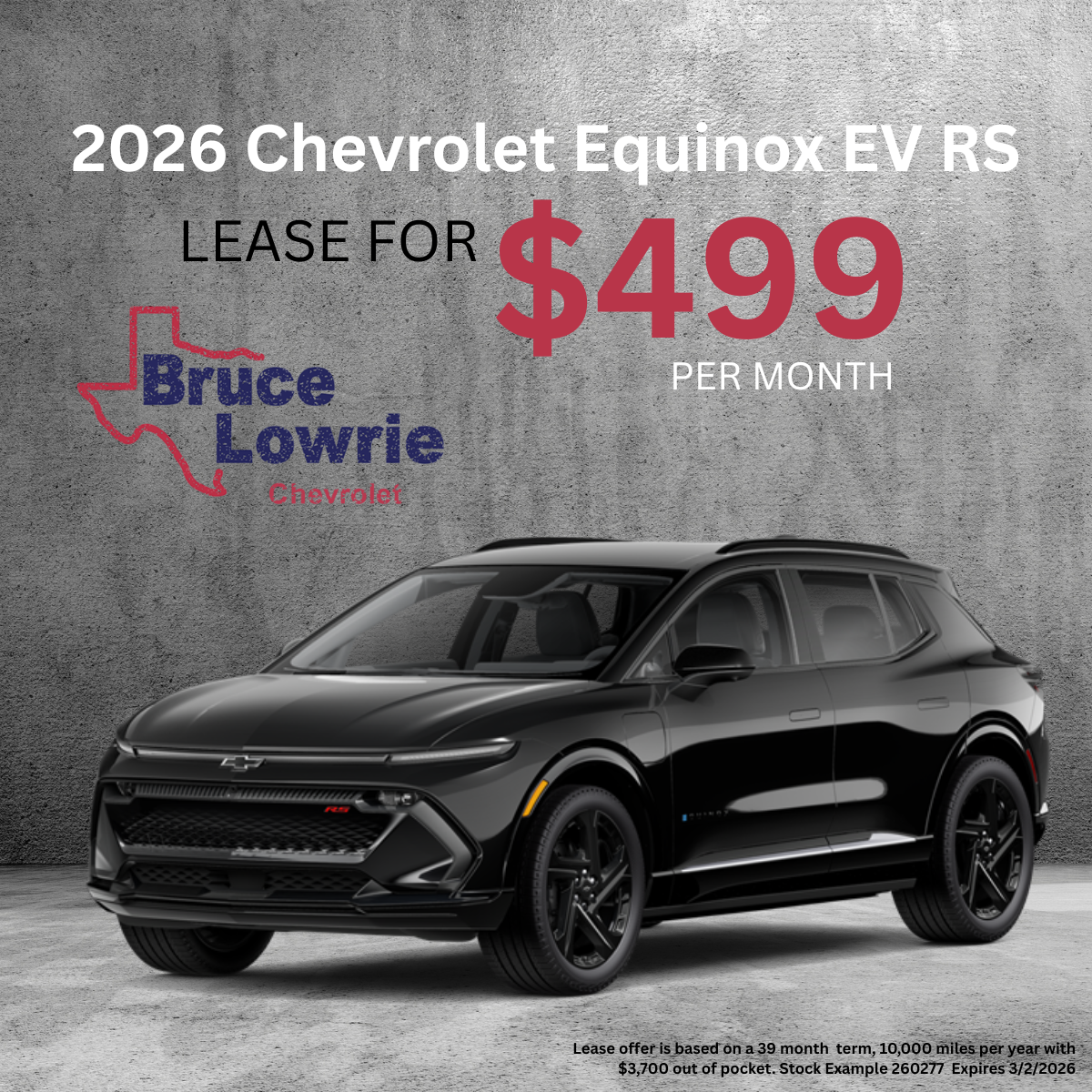 2026 Chevrolet Equinox EV RS