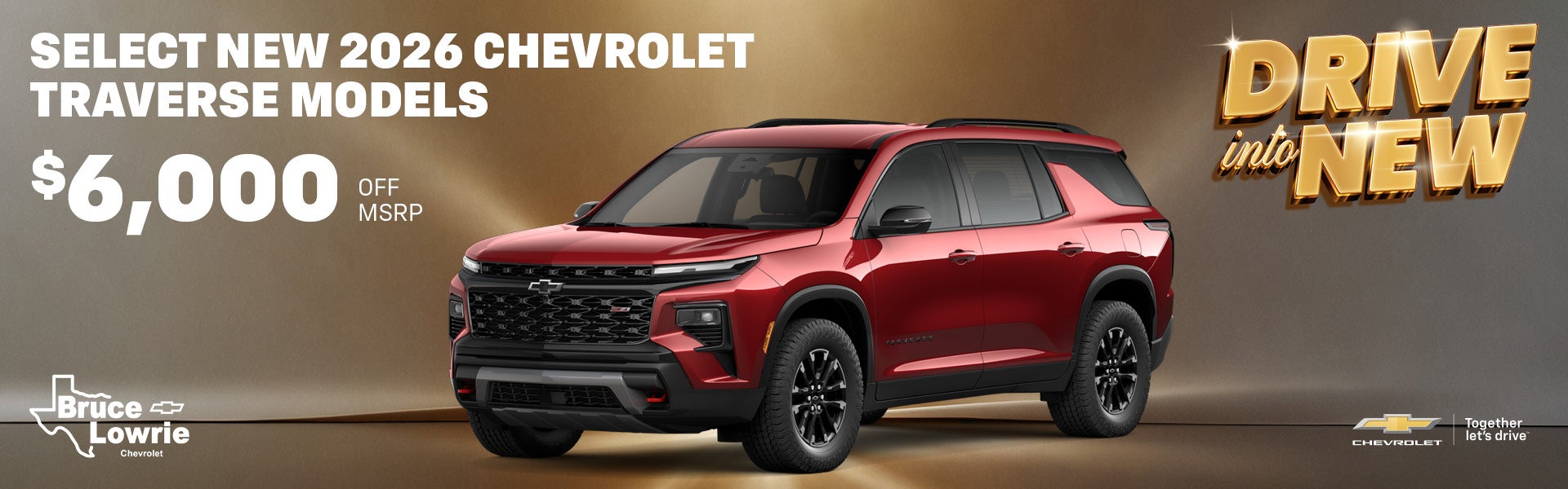 New 2026 Traverse $6,000 OFF