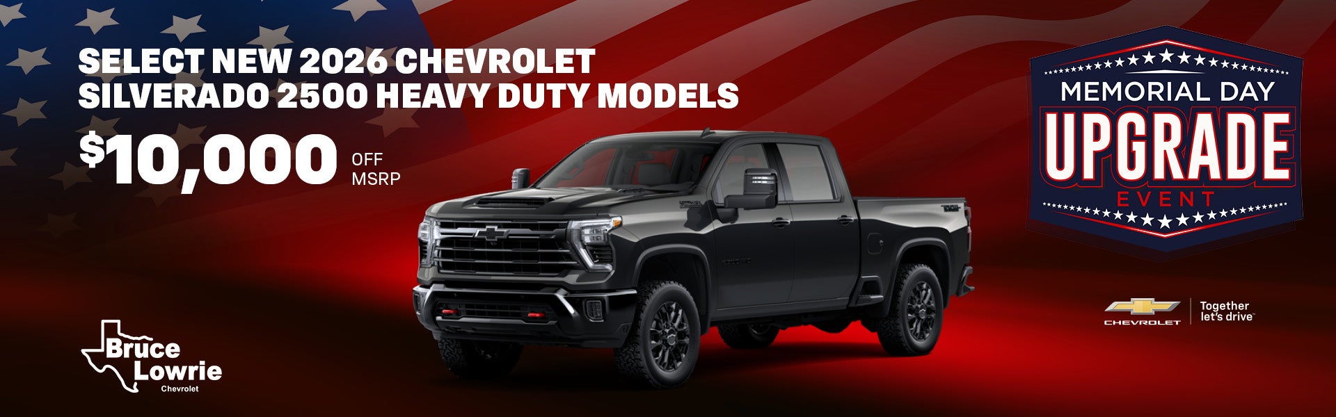 NEW 2026 CHEVROLET SILVERADO 2500 HEAVY DUTY MODELS